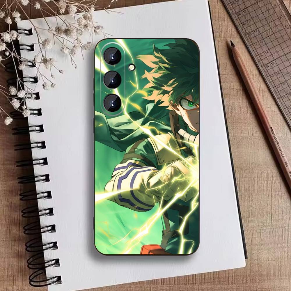 Katsuki Bakugo Hero Academia Phone Case For Samsung Galaxy A73,A72,A71,A70,A52,A51 Others Soft Black Cover