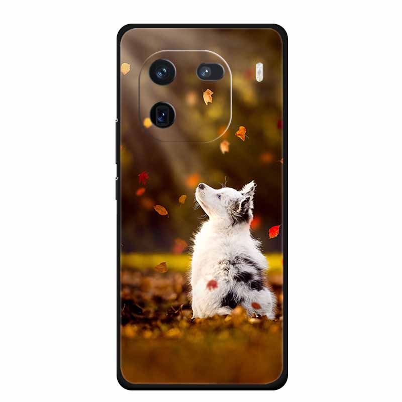 Phone Case For Vivo iQOO 12 Case iQOO12 Pro Funda Black Silicone Soft Back Cover Coque For Vivo iQOO 12 Pro Case 6.78" Capas Bag