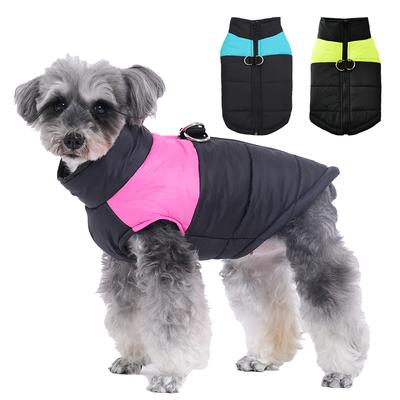 Winter-Hundejacke für kleine und große Hunde mit Reißverschluss, winddicht, wasserdicht, warme Haustierkleidung, Französische Bulldogge, Dackel-Haustier-Outfits