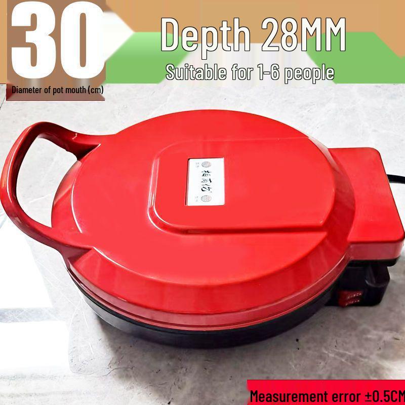 Multi-Functional Electric Griddle: Double-Sided Heating for Deep, Large Pancakes