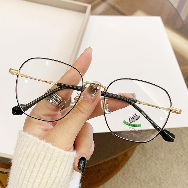 The Same Metal Anti-Blue Glasses Myopia Frame, Retro Danyang Glasses 580