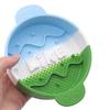 Tigela Alimentadora Lenta para Cães Prato de Comida Lenta para Cães Tigela de Silicone para Comida de Pet Previne Engasgos para Cães e Gatos que Comem Rápido