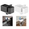 Phone Pen Storage Box 4 In 1 Desk Cup Holder Clamp On Under Desk Headphone Hanger for Workstation Coffee Mug Dorm NightStand