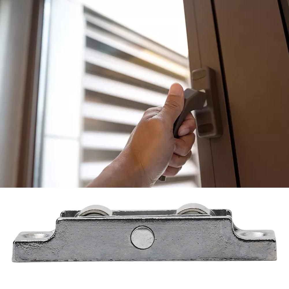 1 Pcs Window Rollers Pulley Slot/Flat Wheel Door Sliding Shutter Pulley Sliders Wheel Track Pulley Furniture Pulley Hardware
