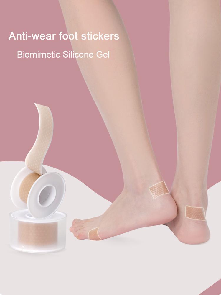 Heel Cups for High Heel Protector Bionic Silicone Gel Ultifunctional Invisible Women's Adhesive Patch Cushion Shoes Accessories