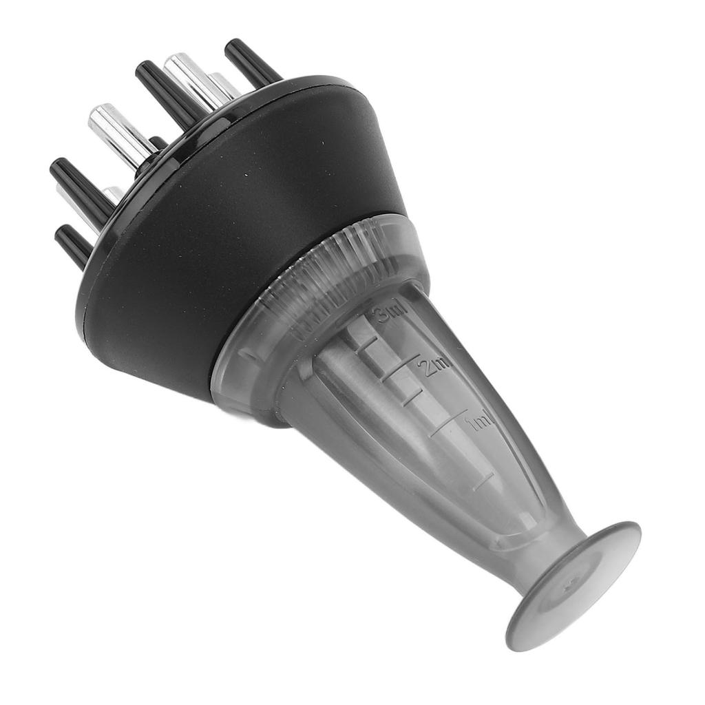 1ML Scalp Solution Applicator 7 Combs Ball Type Head Shampoo Hair Conditioner Massager Brush