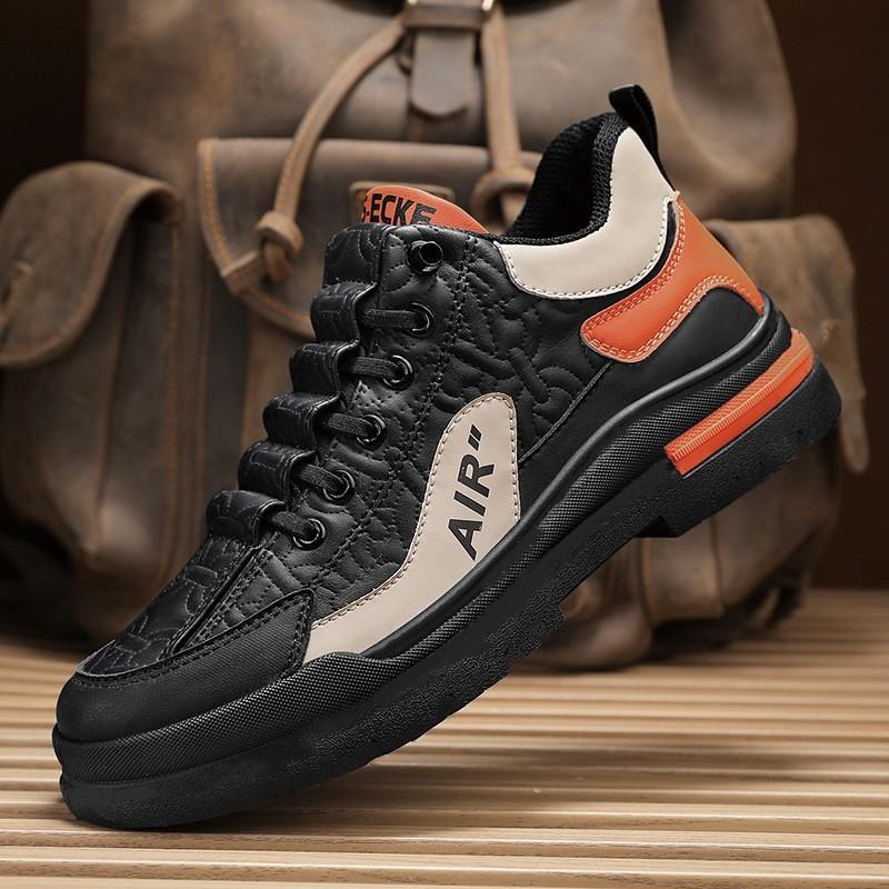 Men's Shoes Spring and Autumn 2025 New Casual Sports Men's Shoes Work Board Shoes Trendy Shoes Platform Trend Versatile Shoes