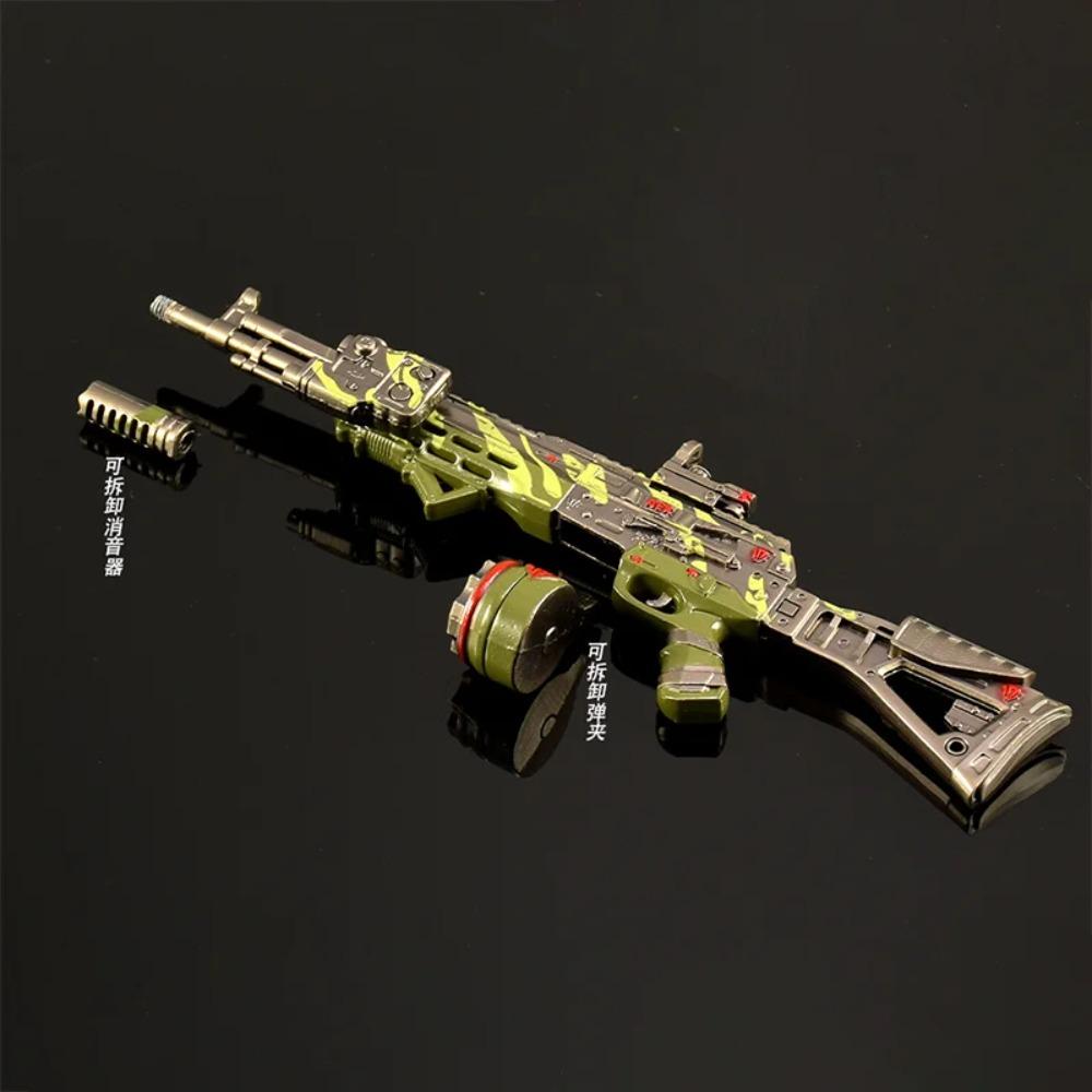 19cm Arena Breakout AEK Toy Gun Model Military Tactical Theme Metal Ornaments Crafts Collections Game Peripherals Gifts