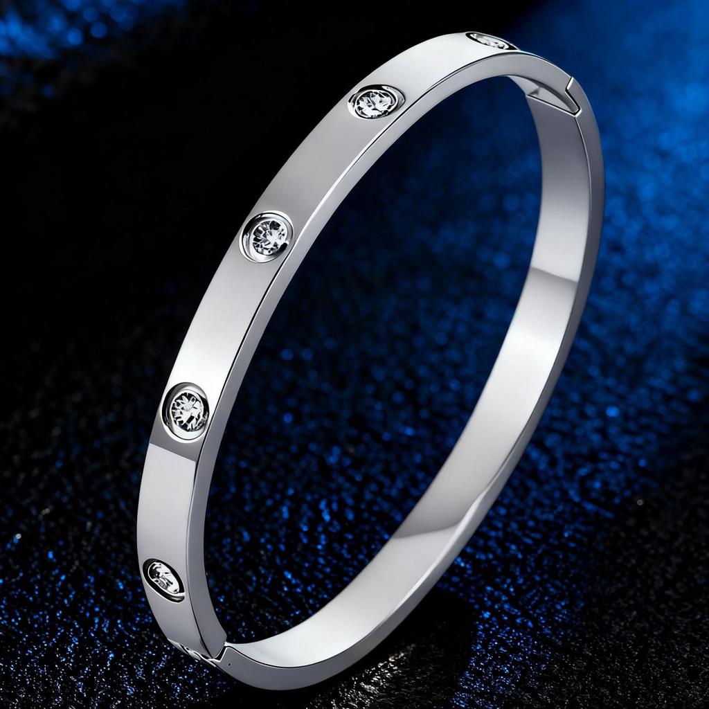 Bracelet Girls Niche Titanium Steel Jewelry Premium Sense Ins Wind Nail Opening Jewelry