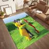 Teletubbies Rainbow Flag Square Rugs Are a Great Choice for Living Rooms, Bedrooms, Home Décor, and As Gifts.