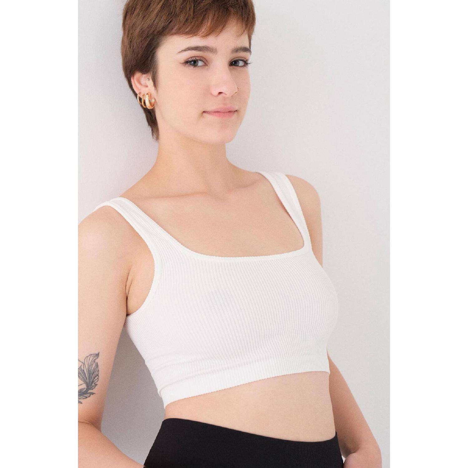 

Безшовні крос-атлети з квадратним вирізом A0187-l5 XS/S синій