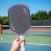 Pickleball Paddle Lightweight Design Metal Alloy Wire Pickleball Paddle Sports Equipment Shock Absorption Ergonomic Extended