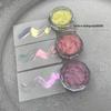 Aurora Nail Art Ice Skin Powder Highlighter Set – 9 Translucent Glitter Colors
