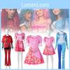 Atemberaubendes rotes und pinkes Cosplay-Kostüm für Descendants 4 Little Red Queen Outfit