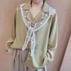Vintage Palace Style Hollow Out Crochet Lace Shawl Women Blouse Shoulders Fake Collar Cape For Clothes Decoration