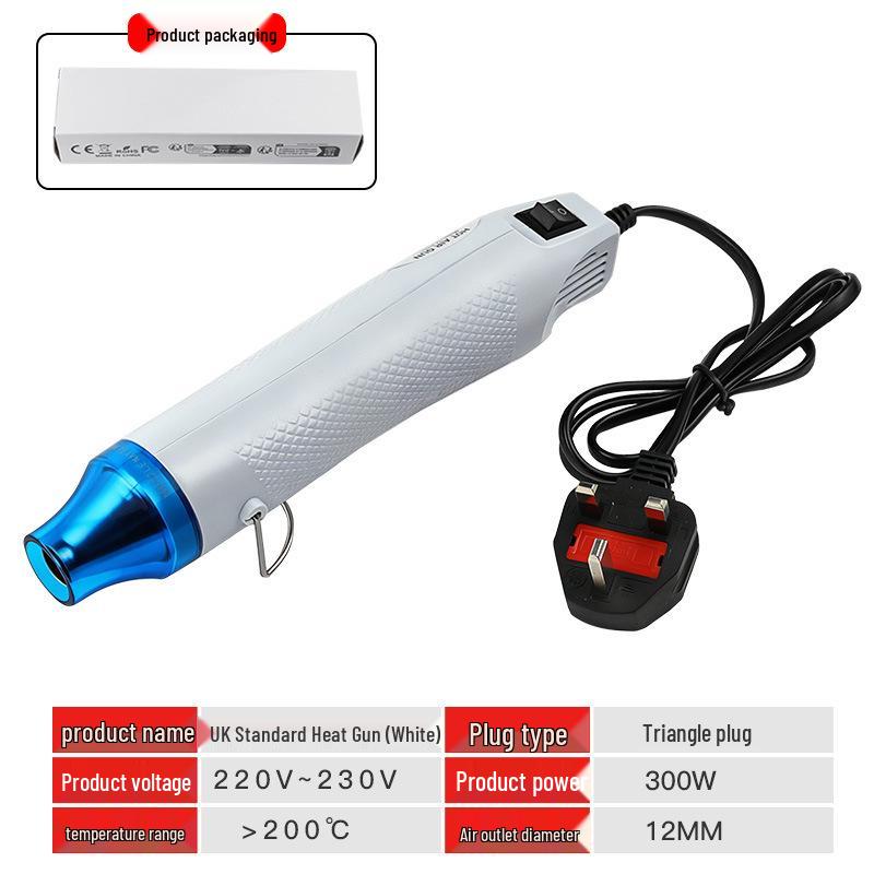DIY Heat Gun for Crafts: Ideal for Shrink Wrap, Polymer Clay, Stamps & Embossing
