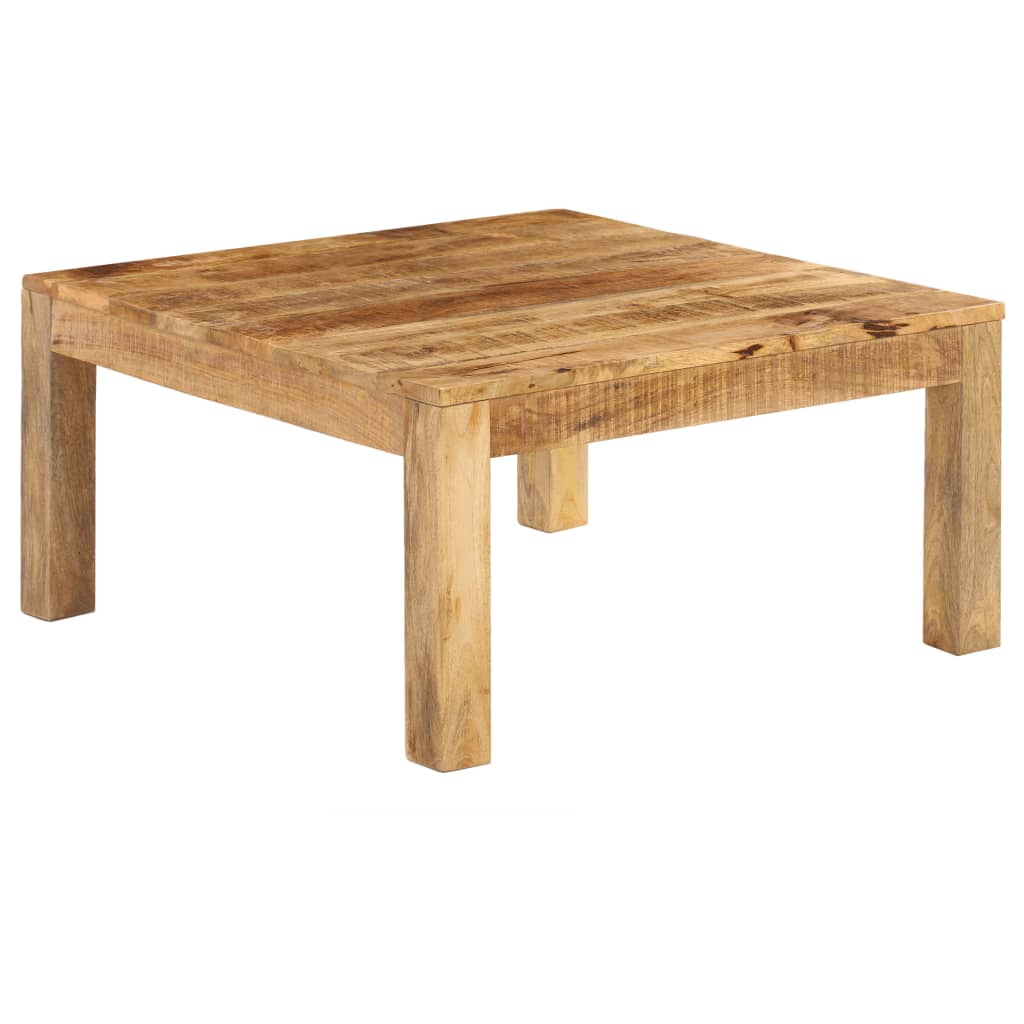Coffee Table 80 X 80 X 40 Cm Solid Mango Wood
