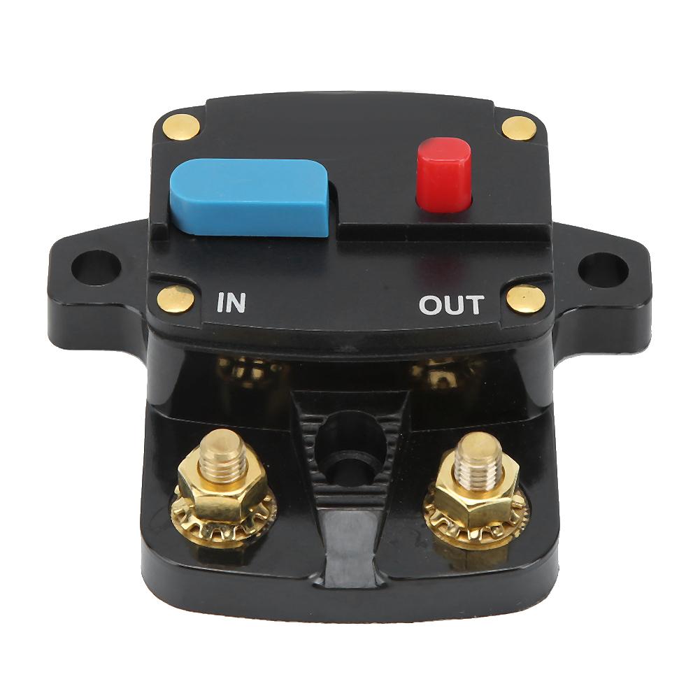 12V Automatic Resettable Circuit Breaker Recovery Fuse Reset Button for Car Audio 150A
