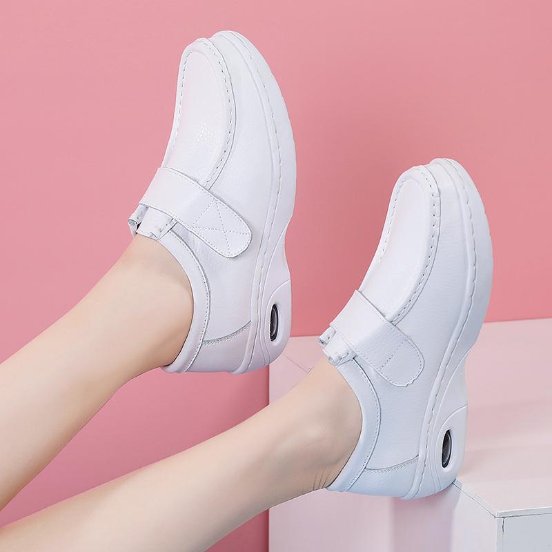Mokkasiner for kvinner Penny Loafers Lær Kjørekomfort Flats Uformell Slip-on Walking Minimalistiske gravide sko for jente