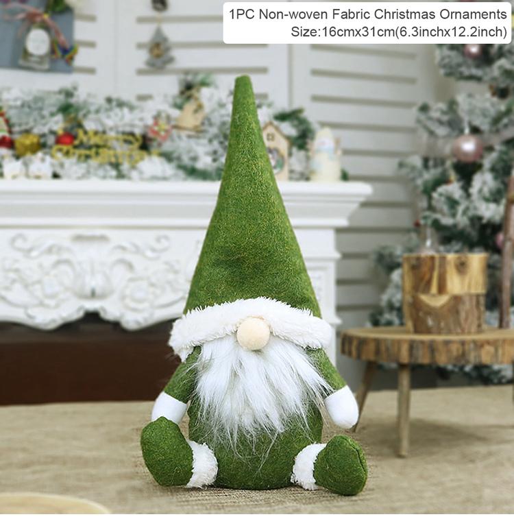Christmas Gnomes Elf Doll Christmas Decorations 2025 Christmas Ornaments Home Decoration Xmas Gifts Navidad Natal New Year 2025
