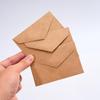 High-Quality Retro Kraft Paper Envelopes for Postcards and Greeting Cards - Western Style