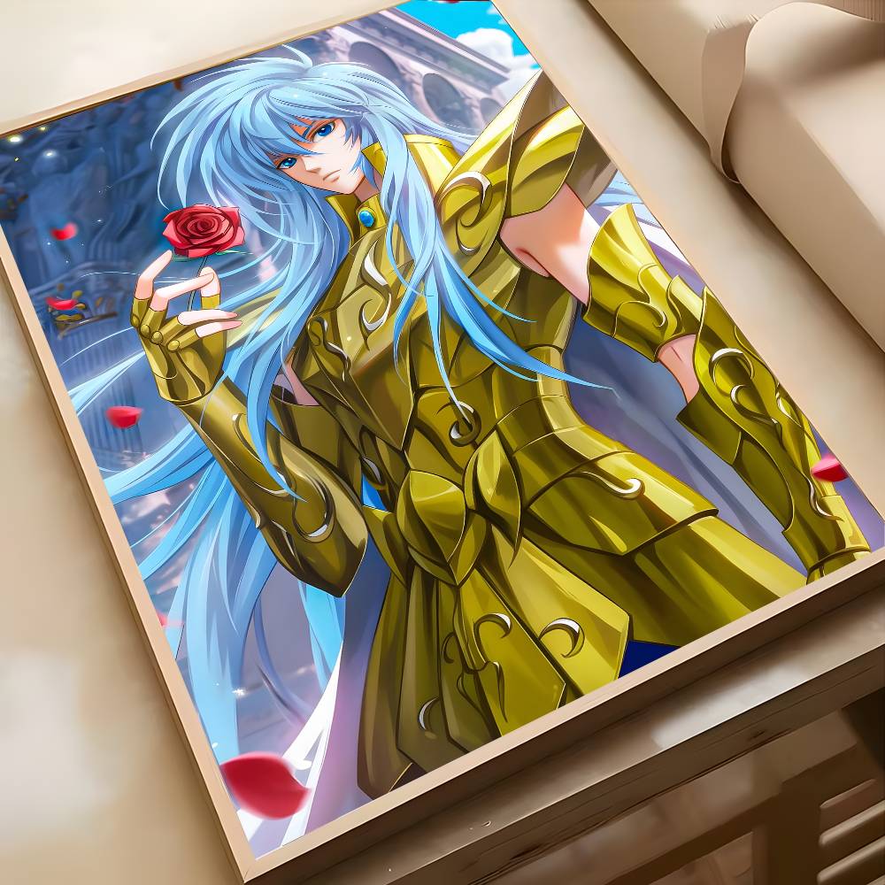Saint Seiya Poster High-definition Art Sticker Self Adhesive Waterproof Home Decoration