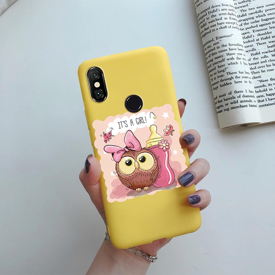 for Xiomi Xiaomi Mi A2 Lite Case Cover Daisy Flower Painted Soft Silicone Phone Case for Xiaomi Mi A2 A 2 MiA2 Lite Bumper Coque