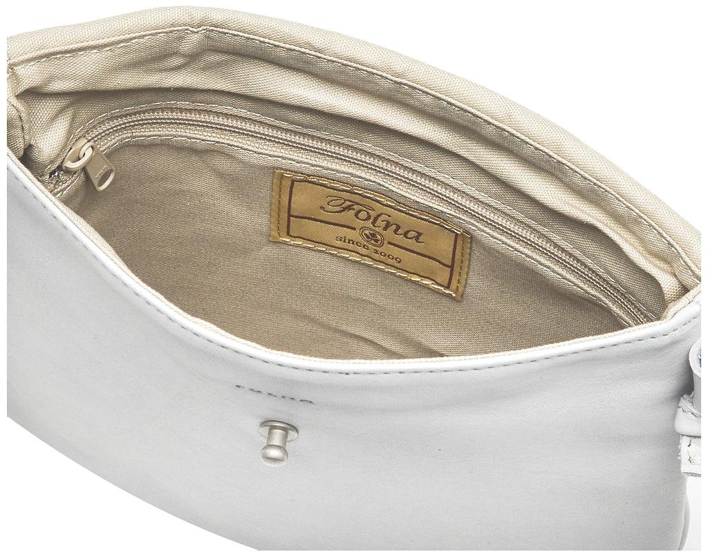 Soft Smooth Shoulder Bag Soft Smooth Light Gray [Forna] Women's (L15)