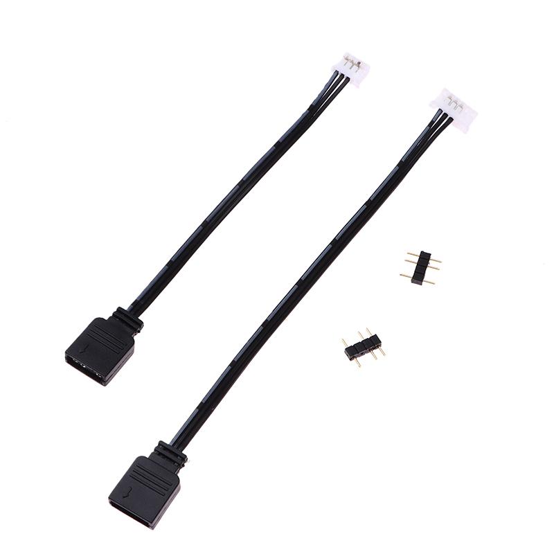 Fan Controller 5V 3 Pin To 6Pin 4Pin Transfer Adapter Cable 5V Argb 3P To 4P 6P Controller Adapter Cable