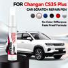 Für Changan CS35 CS35 Plus 2012-2025 S101 S201 Lackreparaturstift Ausbesserungsstift Kratzerentferner DIY Autozubehör Schwarz Weiß Braun