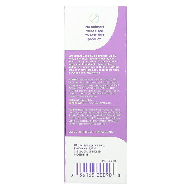 Pro-Gest, Balancing Cream, Fragrance Free, 4 Oz (112 G)