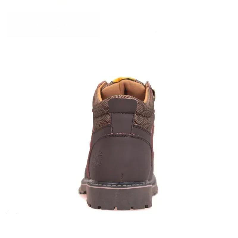 Hiking Shoes Men Waterproof Hunting Boots Tactical Desert Combat Ankle Boots Trekking Shoes Women Work Leather Walking Sneakers