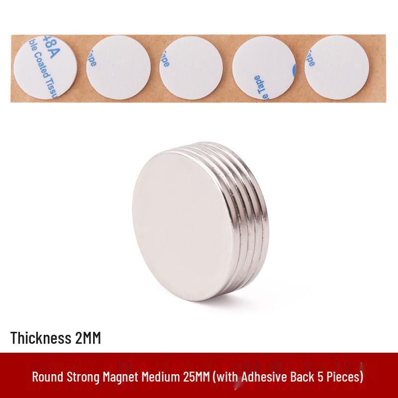 Round Magnetic Sheets for DIY Crafts and Fridge Magnets