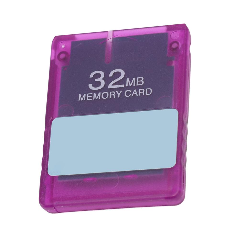 V1.953 Memory Card Professional OPL HD Loader Game Program Card for Game Console Accessories 32MB Transparent Purple