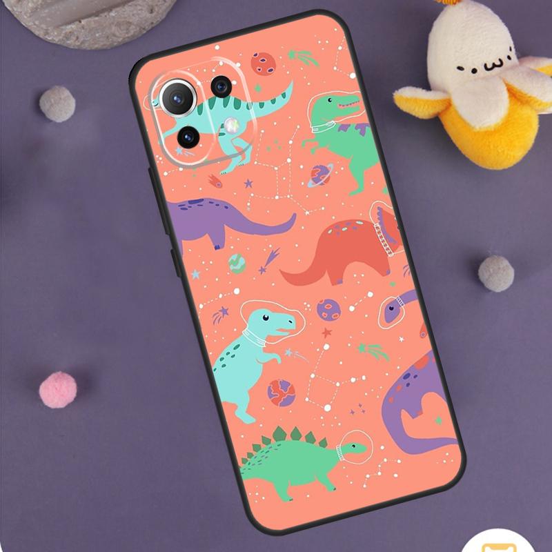 Dinosaur Collage Case For Xiaomi 15 14 Ultra 13T 14T 15T 17 Pro Max POCO F8 Ultra F5 F6 F7 X5 X6 X7 Pro Cover