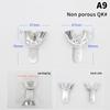 2Pcs Upper And Lower Autoclavable Teeth Tray Teeth Holder Aluminum Alloy Dental Impression Trays Lab Equipment Dentist Tool