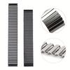 Metal Expansion Bracelet for Xiaomi Huawei Samsung Galaxy Smart Watch Band Stainless Steel Elastic Strap 18mm 20mm 22mm
