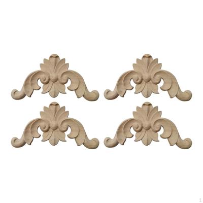 Wooden Appliques for Cabinet And Drawer Embellishment