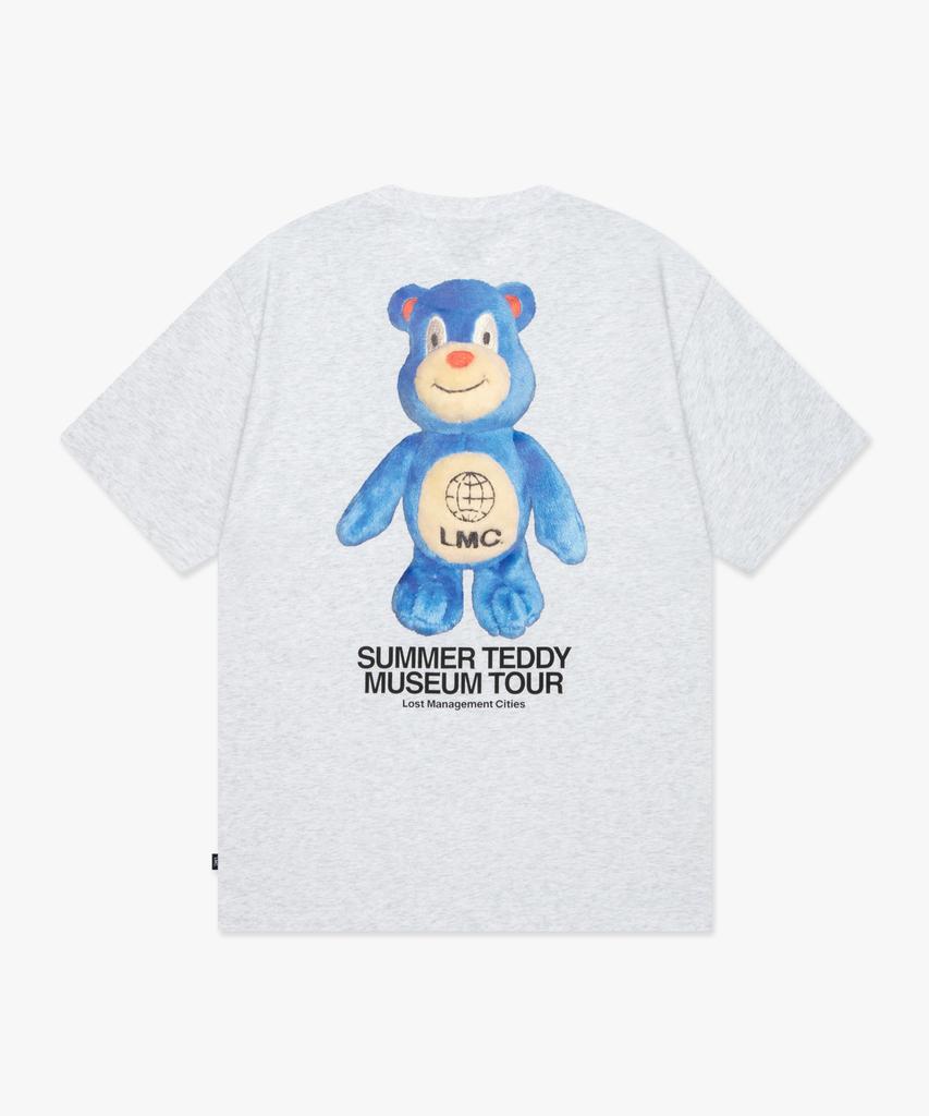 LMC Summer Teddy Museum Tour Tee Light Heather Gray