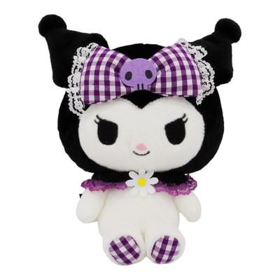 Nakajima Corporation Gingham Angel Plush Toy Kuromi 180056-23