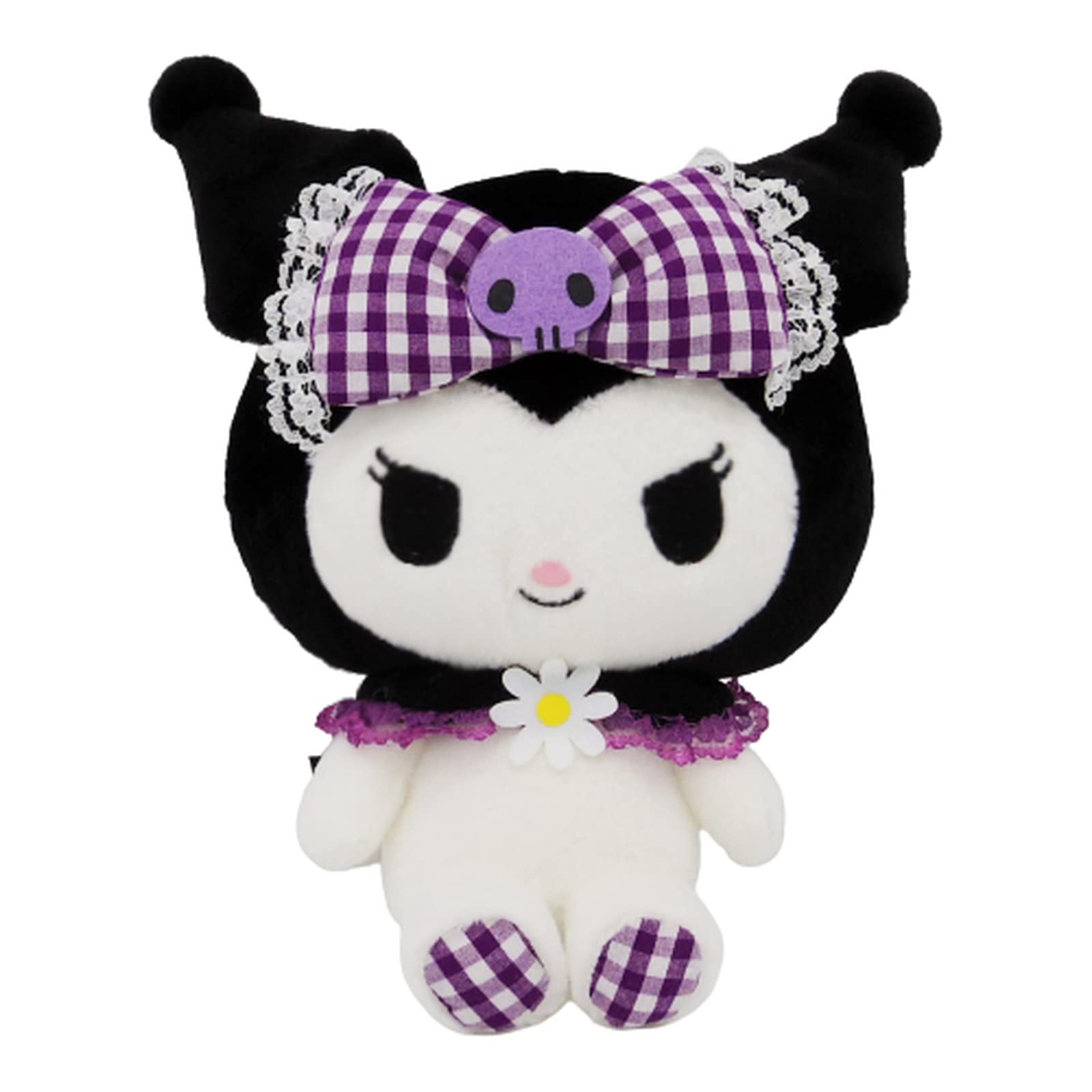 

Nakajima Corporation Gingham Angel Plush Toy Kuromi 180056-23