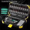 24/72 Tooth Socket Wrench Set Extension Bar Car Repair Tools Auto Repair Tools  Auto Repairing