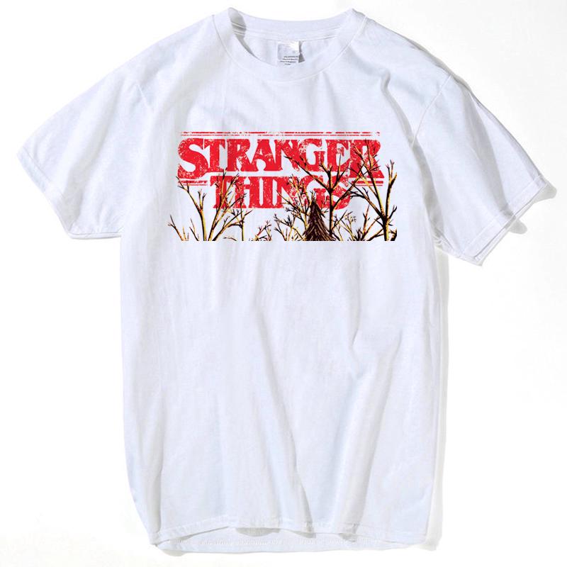 Stranger Things Eleven Waffle Hawkins T Shirt Men And Women White Casual Plus Size