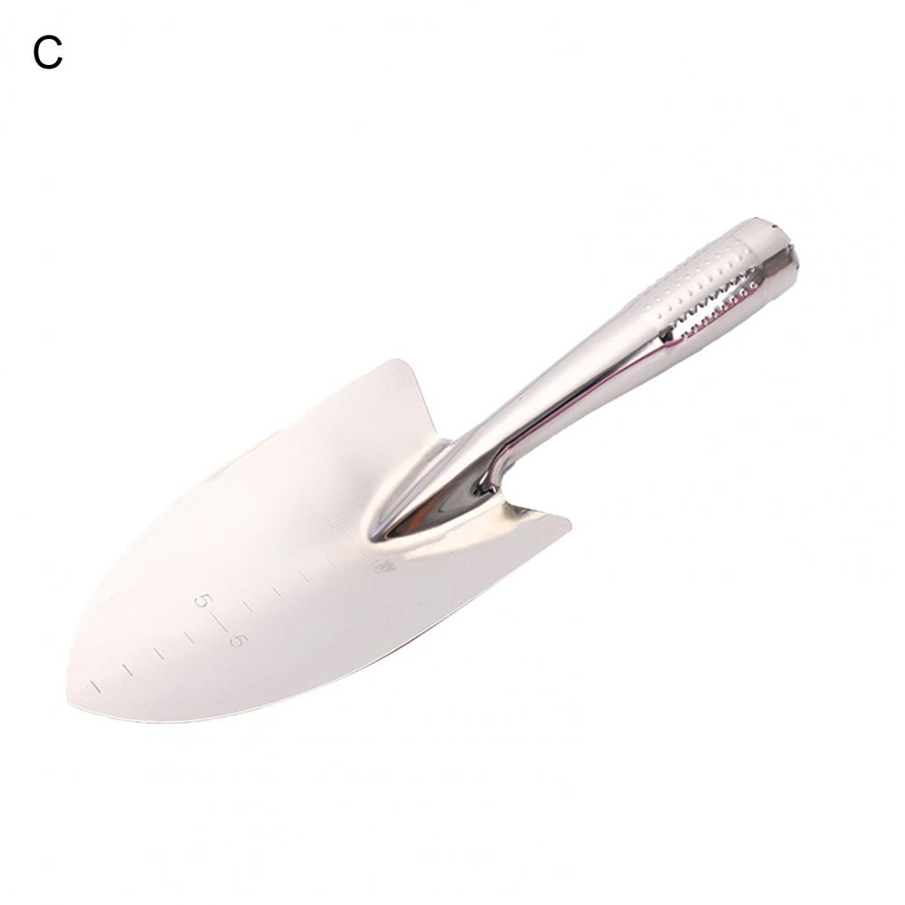 Handheld Shovel Solid Color Practical Multi-use Garden Shovel Wide Application Anti-deform Planting Shovel for Gifts