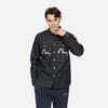 Evisu AW23 Seagull Logo And Icon Embroidered Shirt Men shirts Denim-Blue 2EAHTM3SL7031XXCT