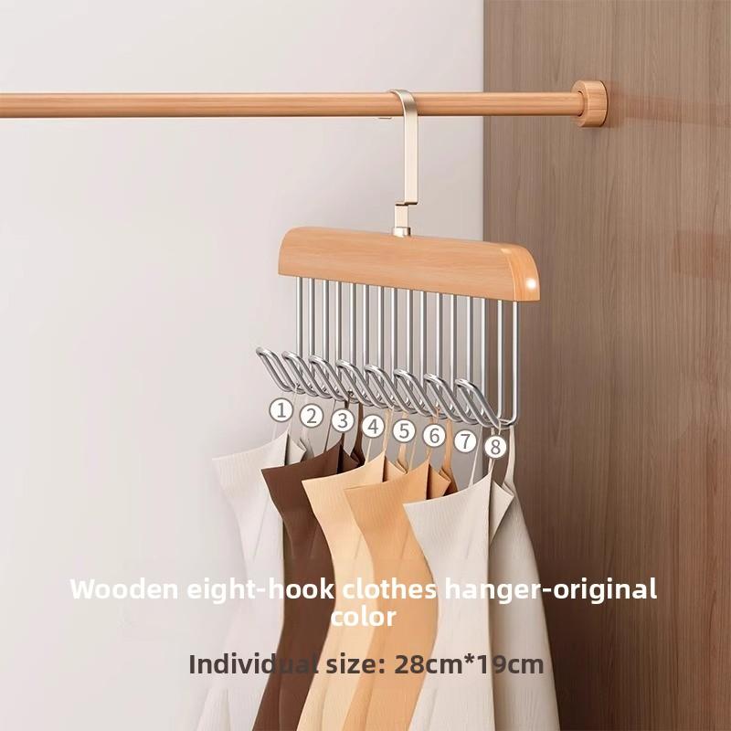 One Hook Multi-Hanging Household Dormitory Multifunctional Eight Hook Coat Rack