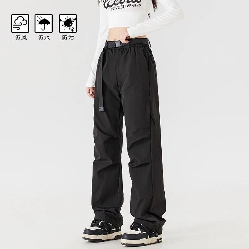 Unisex Waterproof Hiking Pants Winter Outdoor Trekking Climbing Camping Lightweight Windproof Quick-Dry Trousers