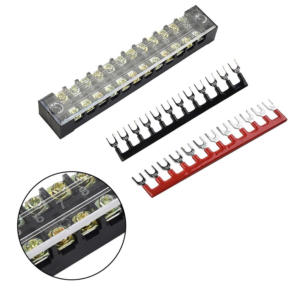 

Useful 12positions Dual Row Terminal Block For Wire Connection Tool Accessories