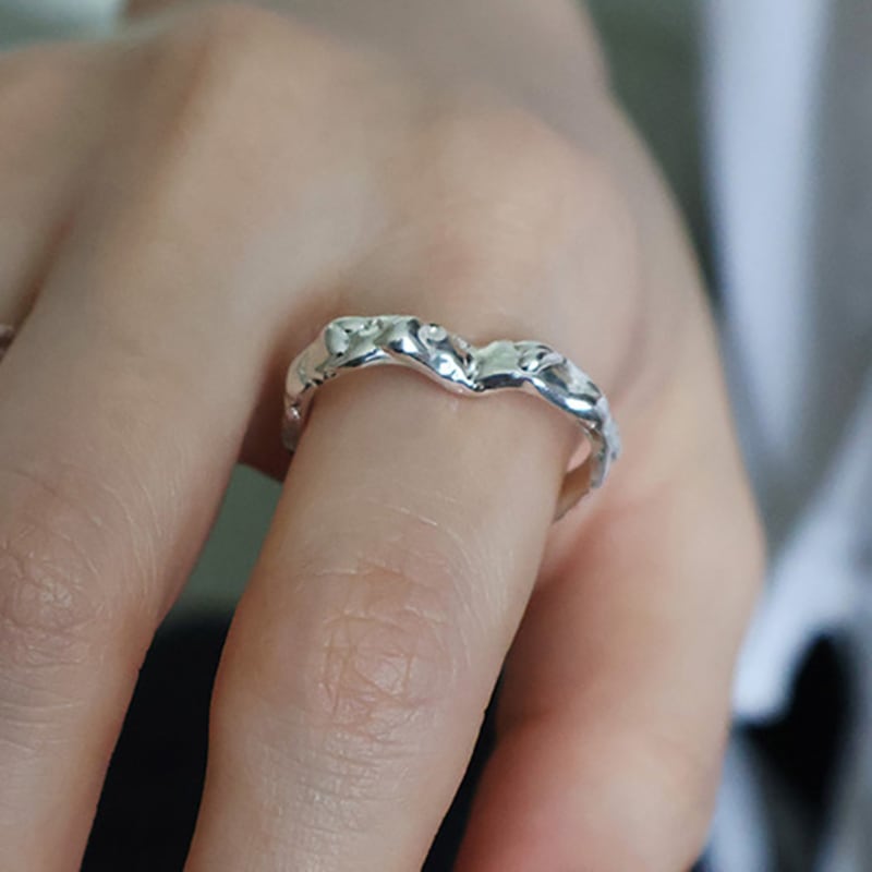 Monde Ligne Heartlet ring