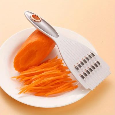 Affettatrice multifunzionale per verdure, patate, verdure, grattugia, affilacoltelli manuale per alimenti, utensili da cucina